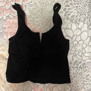 Black and purple tank